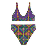 Kaleidoscope High Waist Bikini
